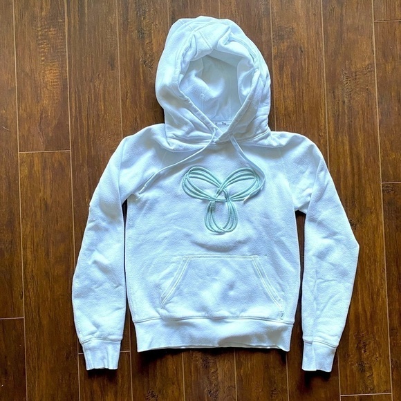 White TNA logo Hoodie size XS - Picture 2 of 7